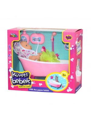 02605  Pilli Küvette Duş Yapan Bebek