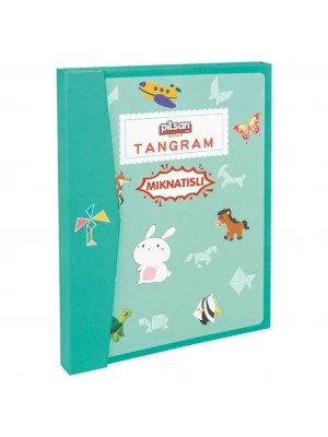 03 569 Ahşap Manyetik Tangram -NessiWorld Oyuncak