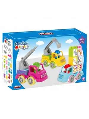03 609 Master Bloklar Eğitici Kamyon -NessiWorld Oyuncak