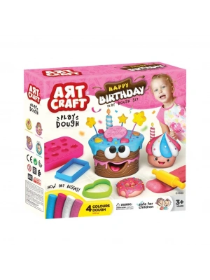 03683 Art Craft Doğum Günü Hamur Set 200 gr