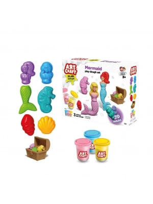 03994 Art Craft Deniz Kızı Hamur Set 168 Gr -Fentoys