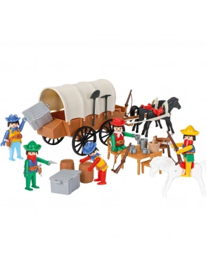 04 003 NessiWorld Mekanik Seri 3 Kovboy Arabası -NessiWorld Oyuncak