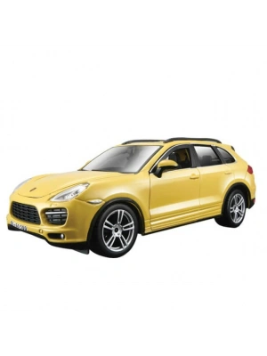 1:24 Porsche Cayenne Turbo Plus Sarı Model Araba