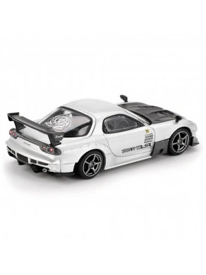 1/64 Mazda RX-7 RE-Amemiya Silver Metallic