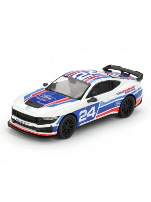 1/64 Model Araç Mustang Dark Horse #24 Performance Racing School