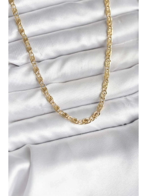 14K Gold Renk Kaplama Zincir Model CM Kadın Kolye