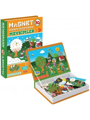 1505 Magnet Hikaye Oluşturma - Mevsimler / +3 yaş