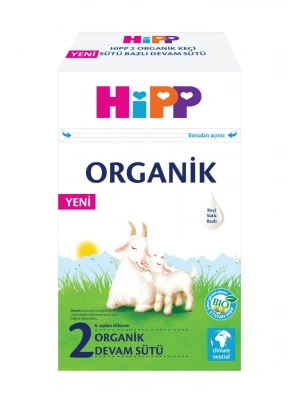 2 Organik Keçisütü Bazlı Bebek Devam Sütü 400 Gr