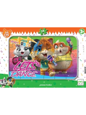 24 Parça Cats  Frame Puzzle