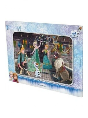 24 Parça Karakter Frame Puzzle