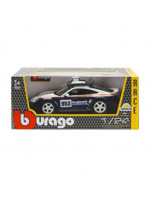 28029 Burago 1:24 Porsche 911 Dakar Model Araba -