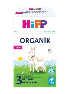 3 Organik Keçisütü Bazlı Bebek Devam Sütü 400 Gr