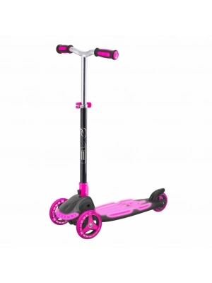 3 Tekerlekli Katlanabilir Işıklı Pembe Scooter