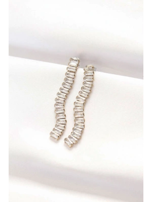 316L Çelik Gold Renk Su Yolu Küpe