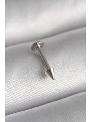316L Çelik Gümüş Renk Çivi Model Piercing