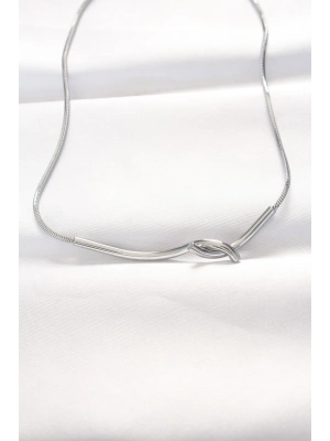 316L Çelik Silver Renk Kolye