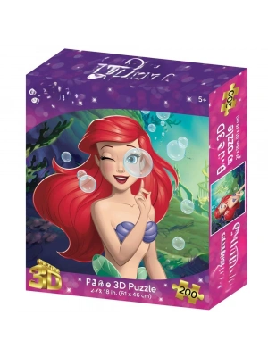 3D Deniz Kızı  Puzzle 200 Parça