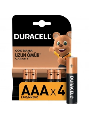4Lü AAA İnce Kalem Pil