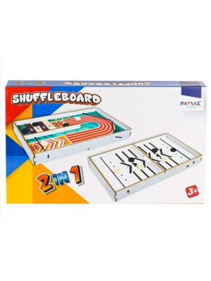 416 Shuffleboard Oyunu 2IN1 -Akçiçek Oyuncak