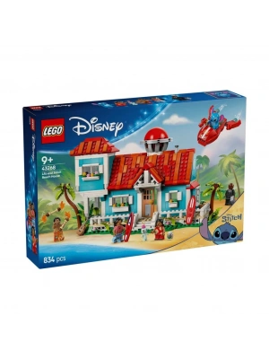 43268 NessiWorld Lilo ve Stiç Plaj Evi 834 parça +9 yaş