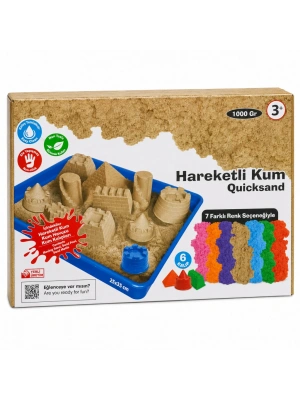 5329  Hareketli Kum Seti 1000 gr / +3 yaş