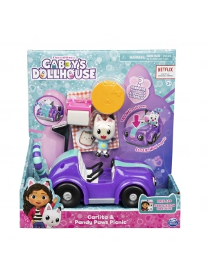 6062145 Gabbys Dollhouse Pandy Paws ve Carlita Araba