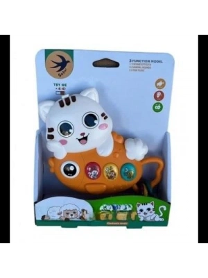 855-202D PİLLİ MÜZİKLİ KEDİ