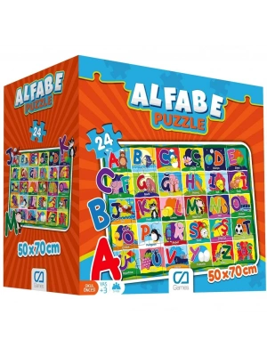 Alfabe 24 Parça Yer Puzzle
