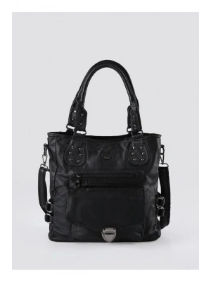 Asin Siyah Cilt Omuz Çantası