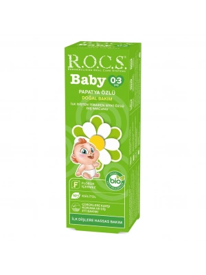 .Baby Diş Macunu 0-3 Yaş 35 ml Papatya