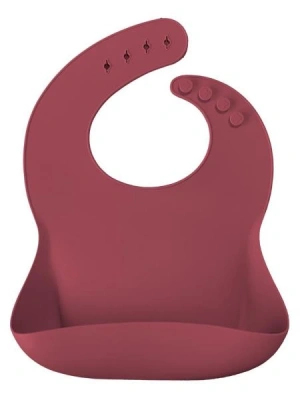  Basics Silikon Mama Önlüğü Velvet Rose
