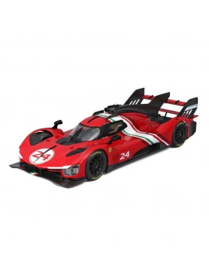 Bburago 1/18 Ferrari Racing 499P Modificanta Model Araba