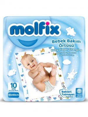 Bebek Bakım Örtüsü 60x60 10 Adet