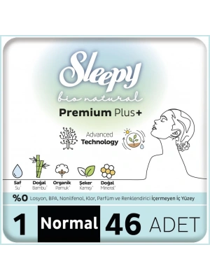 Bio Natural Premium Plus Mega Normal Ped 46 Adet
