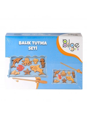 BLG-104 Ahşap Balık Tutma Oyunu