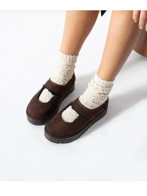 Carren Kahverengi Süet Bot