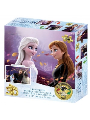 Çift Taraflı Puzzle 200 Parça