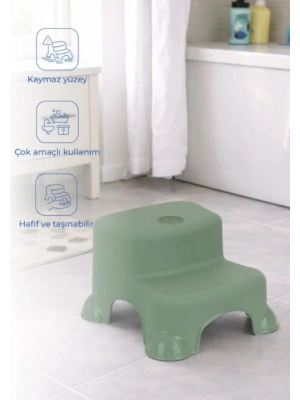 Çok Amaçlı Katlı Basamak 516 (Yeni) Soft Yeşil
