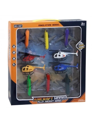 D003-4W METAL UÇAK HELİKOPTER