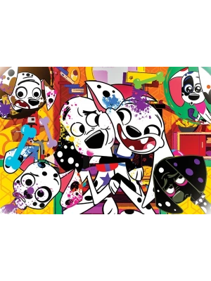 DAL 714 101 DALMATION PUZZLE 100 -KS