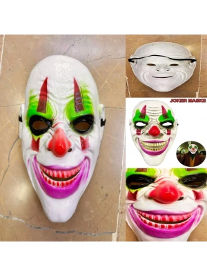 Delirten Gülüş Psikopat Palyaço Temalı Joker Maskesi