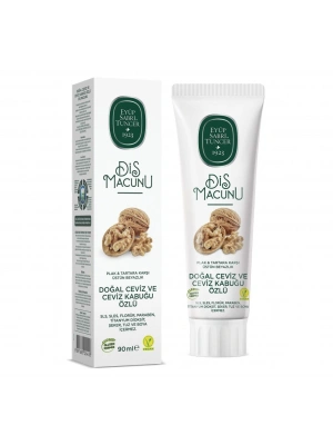Doğal Diş Macunu 90 Gr Ceviz & Ceviz Kabuğu Özlü