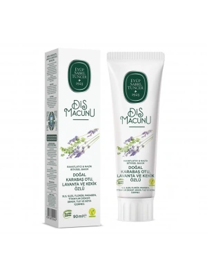 Doğal Diş Macunu 90 Gr Karabaş Otu & Lavanta ve Kekik Özlü