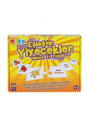 EDU-1002 Eşleştir Yiyecekler -Chiva