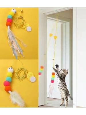Elastik Kendinden Yapışkanlı Solucan Kedi Oltası