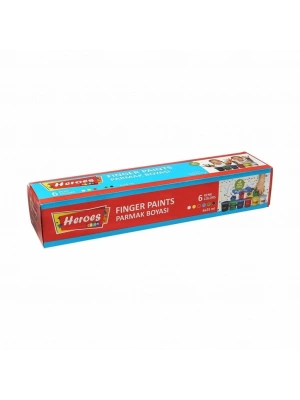 ERN-710 Heroes Color 6lı Parmak Boya - Eren Oyuncak