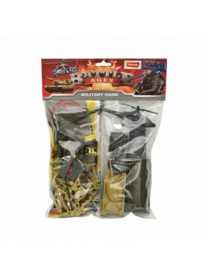 ERN-852 Toys Pvcli Asker Seti - Eren Oyuncak
