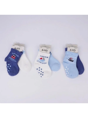  Filip 2li Absli Erkek Bebek Soket Çorap K44143 (ADET FİYATIDIR)