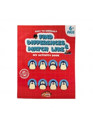Find Differences Matc Like My Activity Book