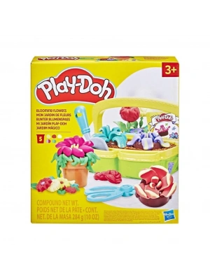 G0492 Play-Doh Renkli Çiçekler Botanik Oyun Seti +3 yaş